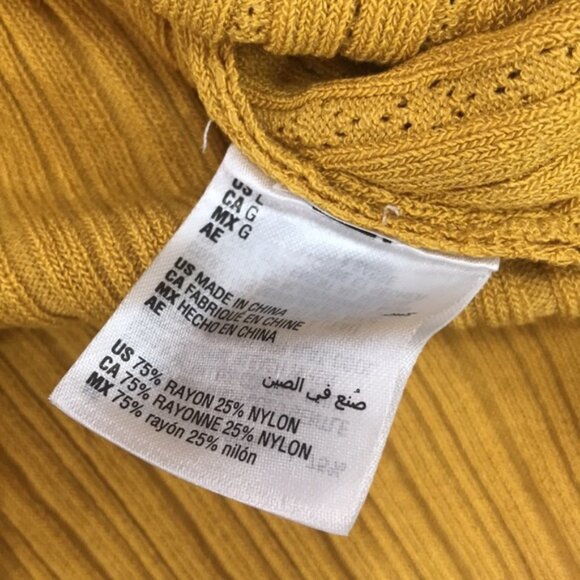 Inc Surplice Ribbed Top - Picture 5 of 5